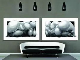 The author's painting "Danae without borders"